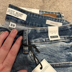 Judy Blue Women's Blue Skinny Fit Jeans